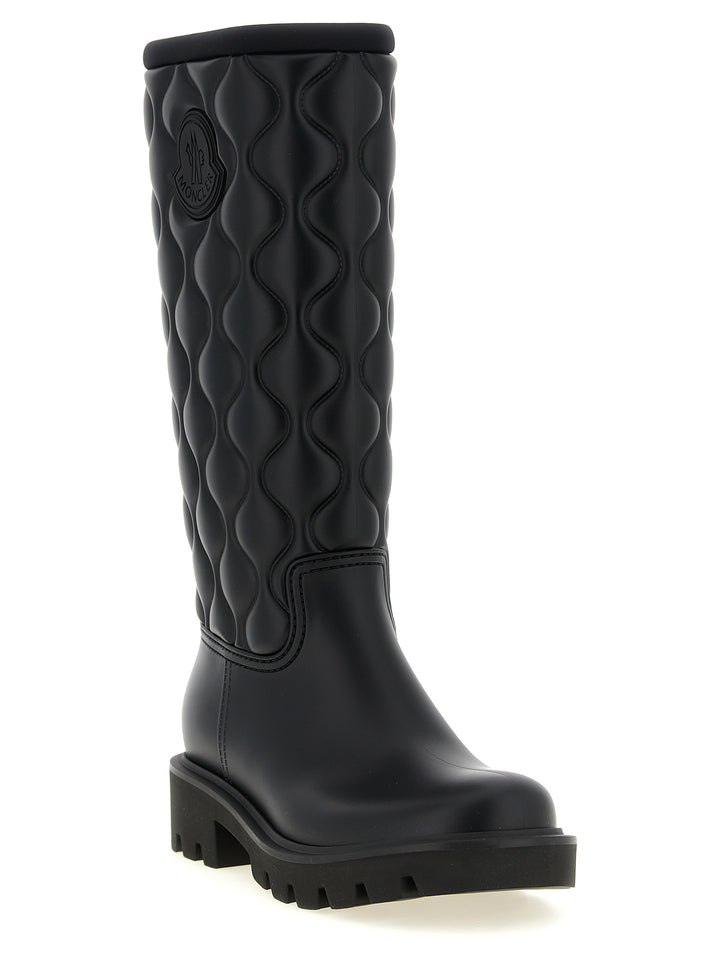 Moncler Black Pvc Over The Knee