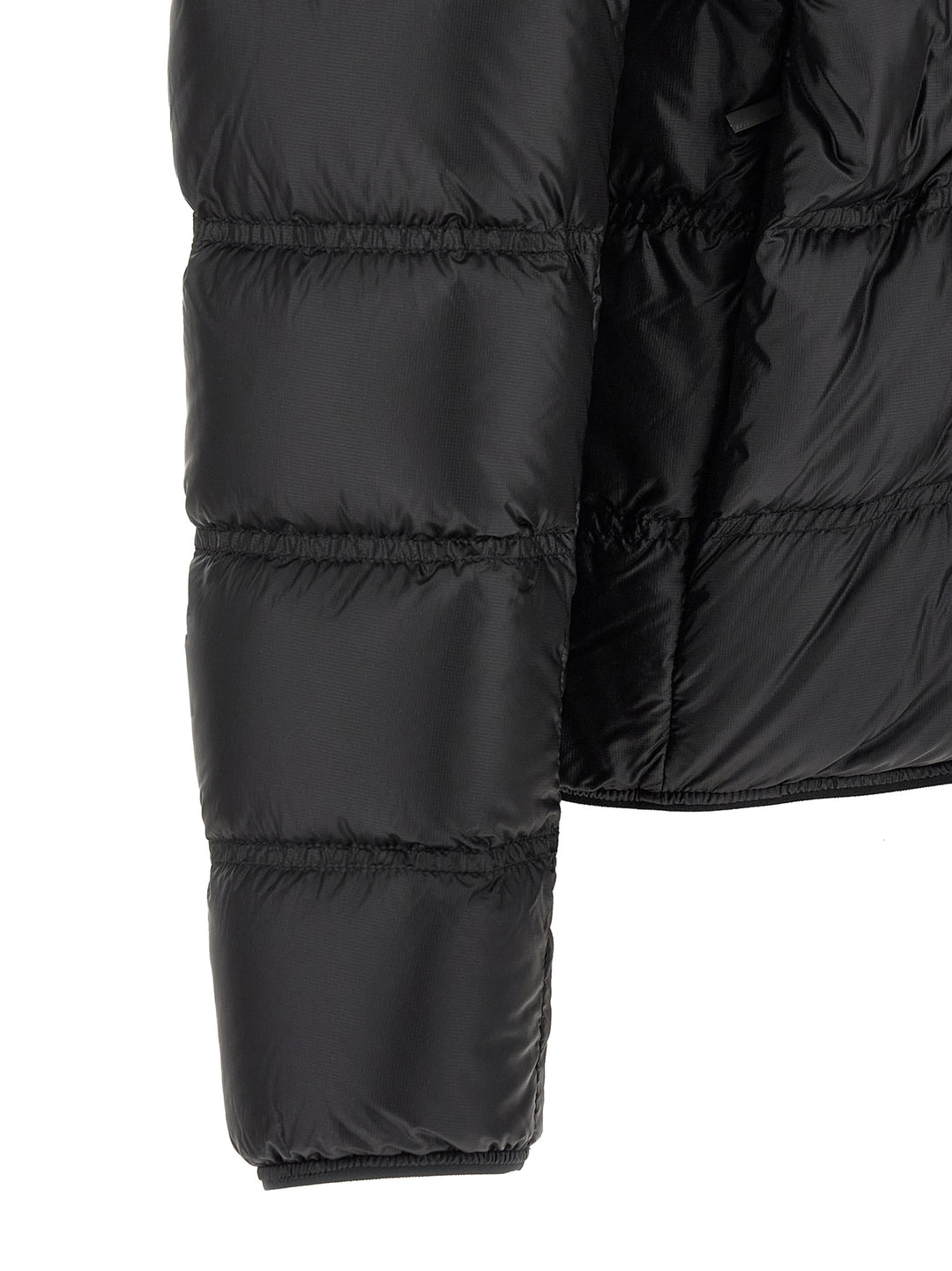 Moncler Black Polyamide Full-Length Jacket