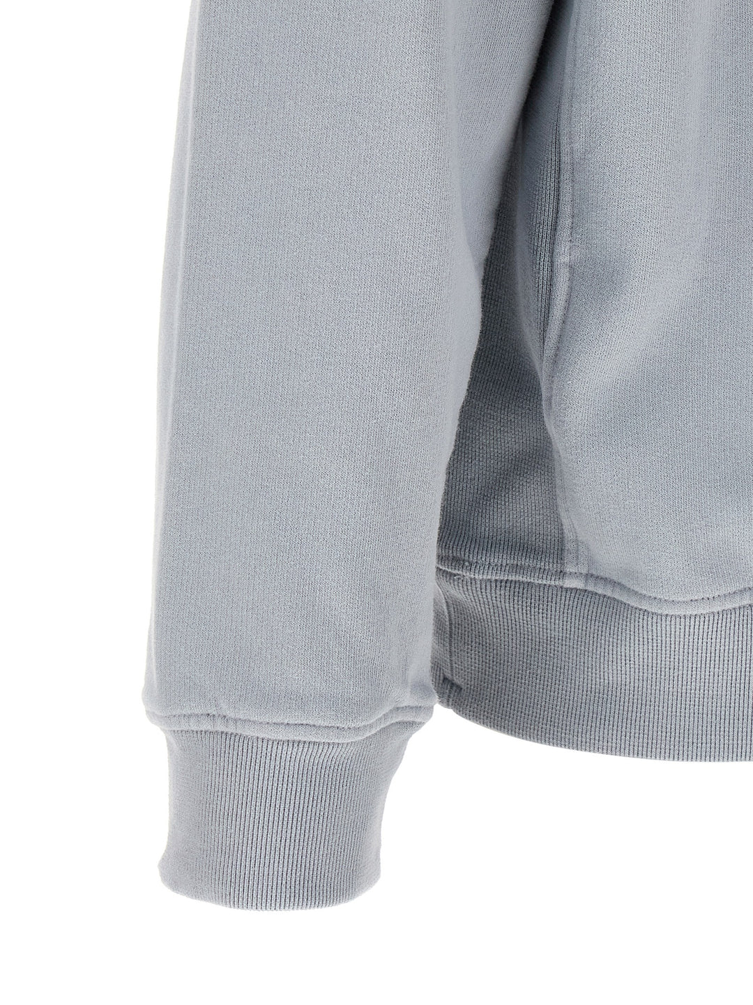 Stone Island Gray Cotton Sweatshirt