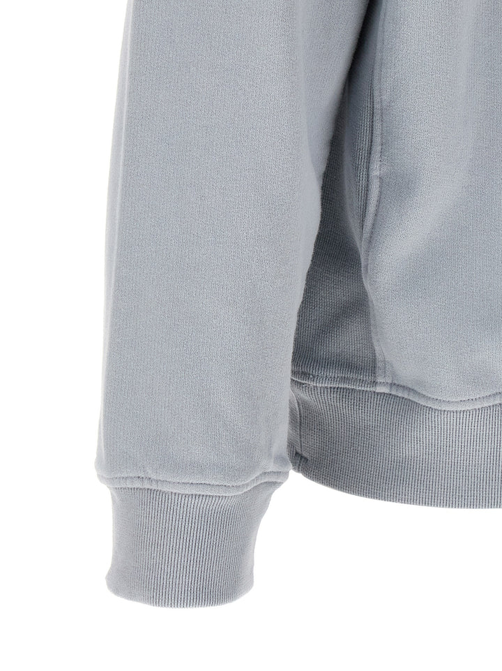 Stone Island Gray Cotton Sweatshirt