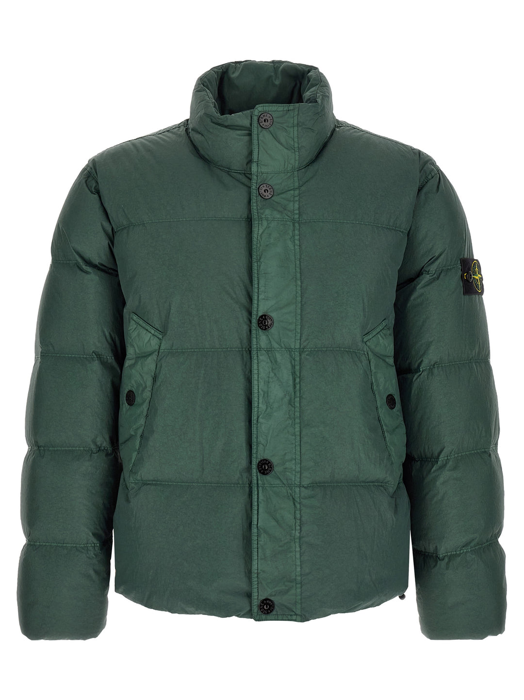 Stone Island Bicolor Polyamide Full-Length Jacket