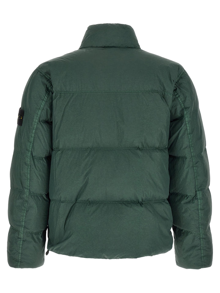 Stone Island Bicolor Polyamide Full-Length Jacket