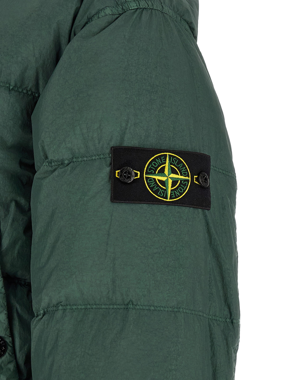 Stone Island Bicolor Polyamide Full-Length Jacket