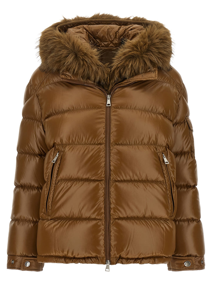 Moncler Brown Polyamide Full-Length Jacket