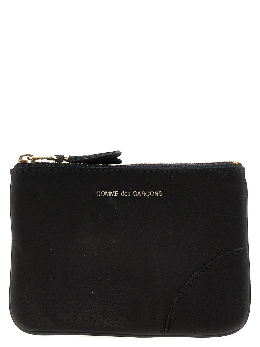 Comme Des Garçons Black Calfskin Cardholder