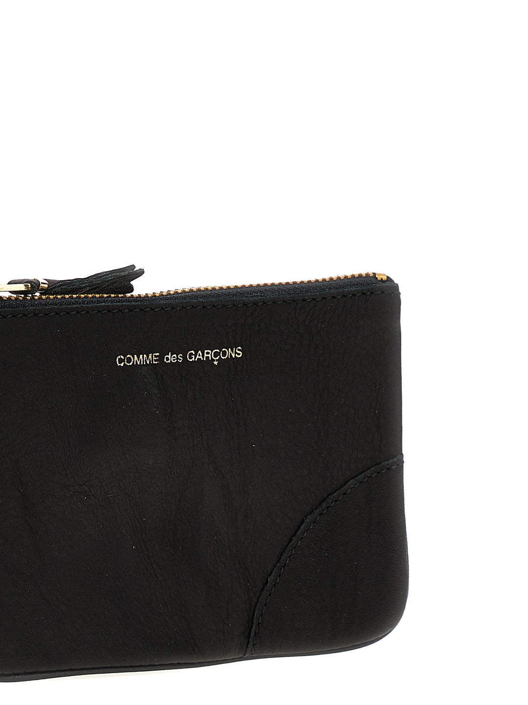 Comme Des Garçons Black Calfskin Cardholder