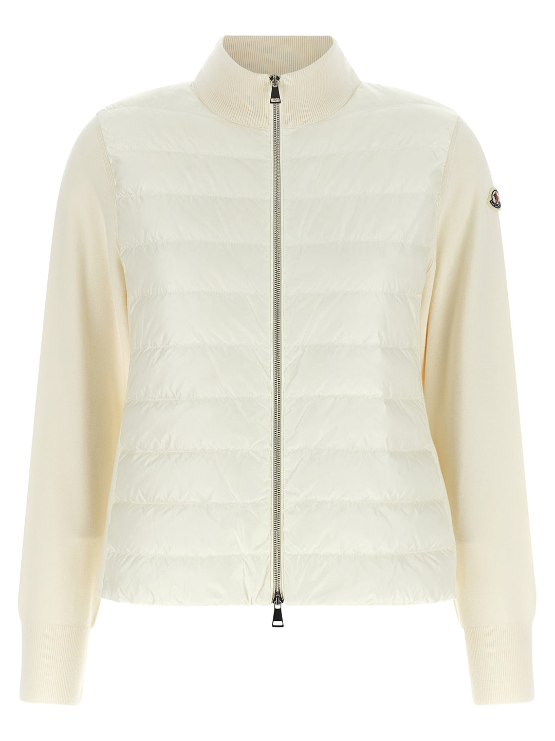 Moncler White Polyamide Cardigan