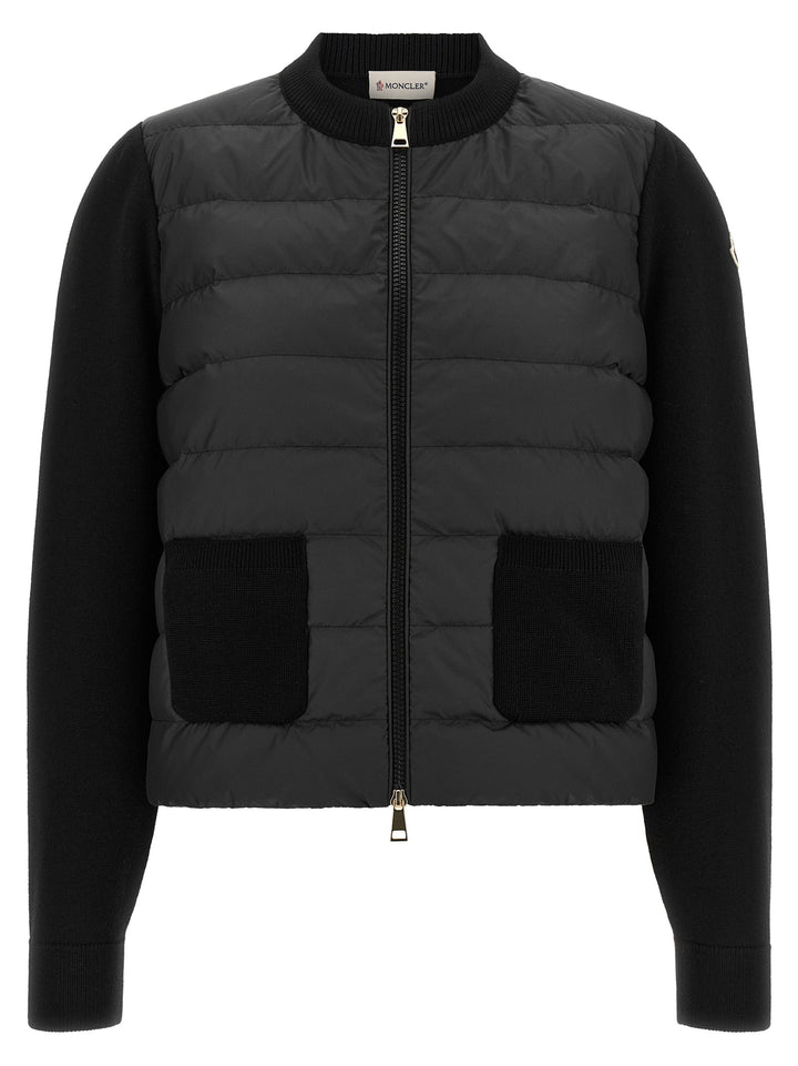 Moncler Black Polyester Cardigan