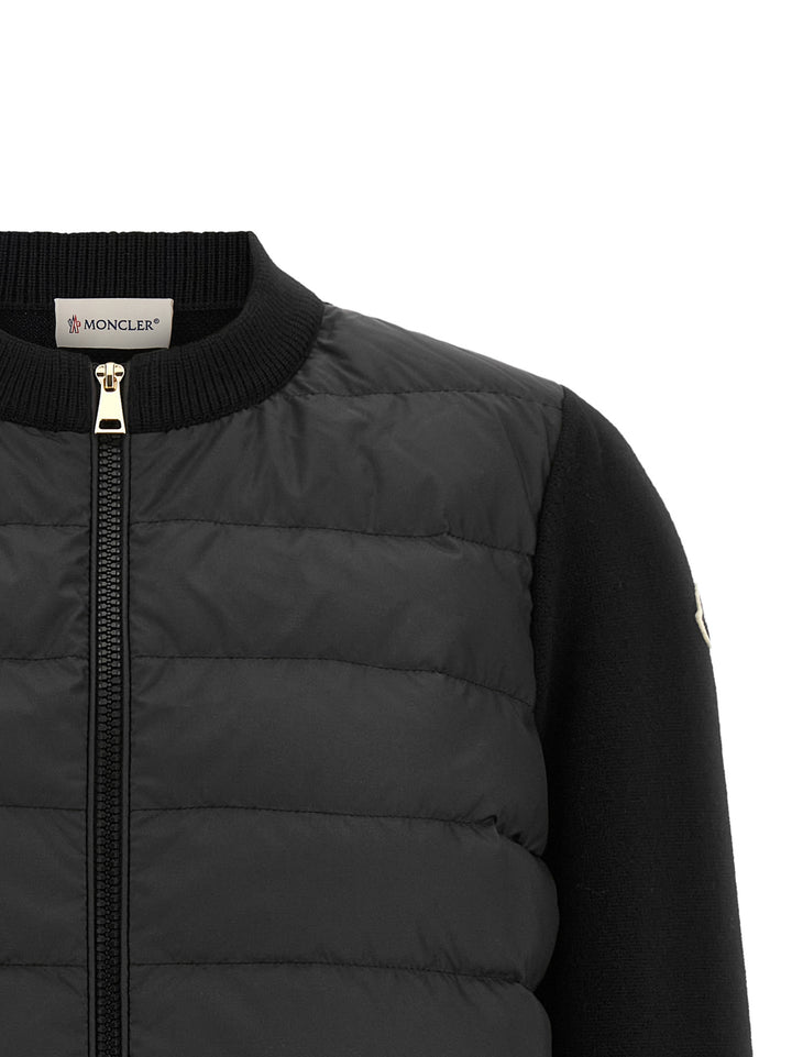 Moncler Black Polyester Cardigan