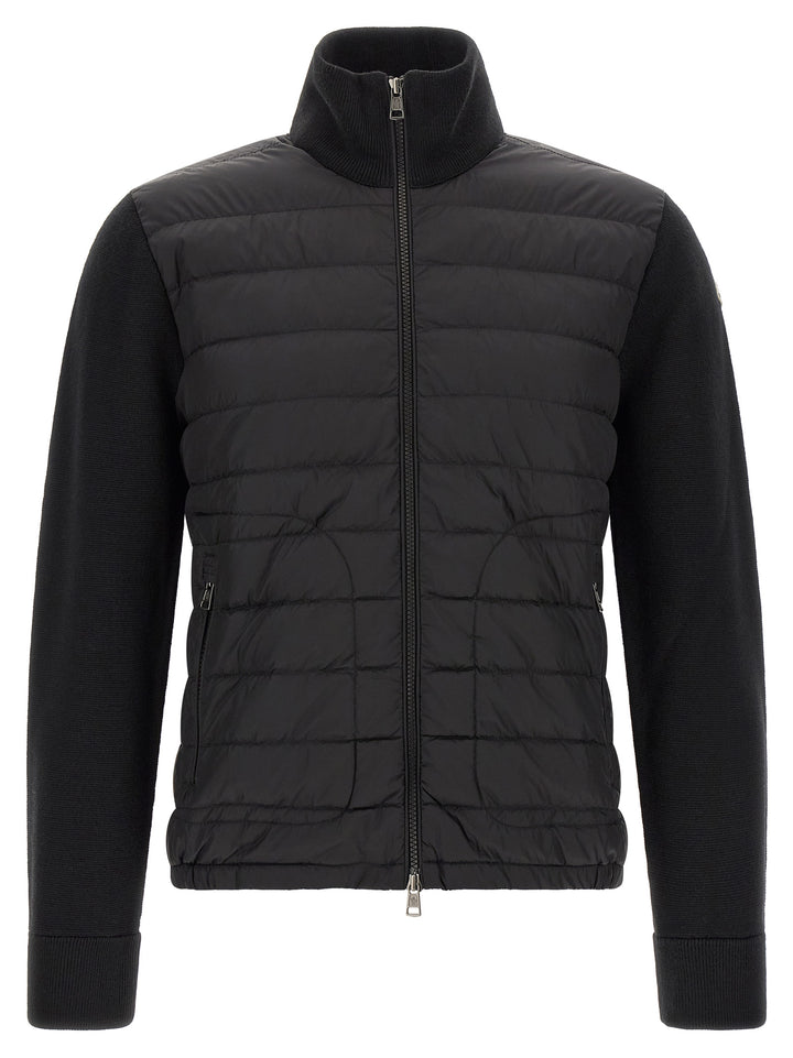 Moncler Black Polyamide Cardigan