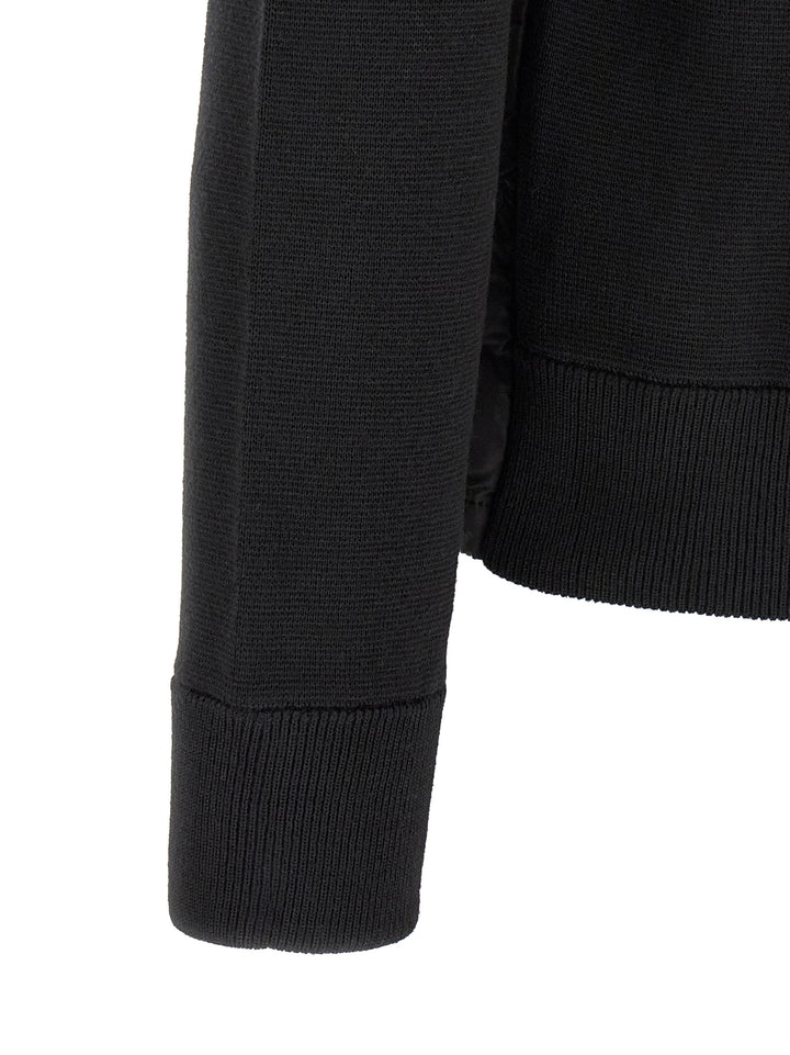 Moncler Black Polyamide Cardigan