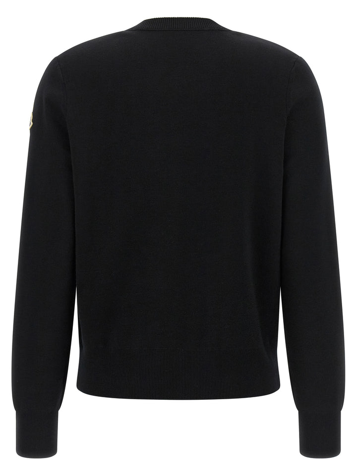 Moncler Black Polyamide Cardigan