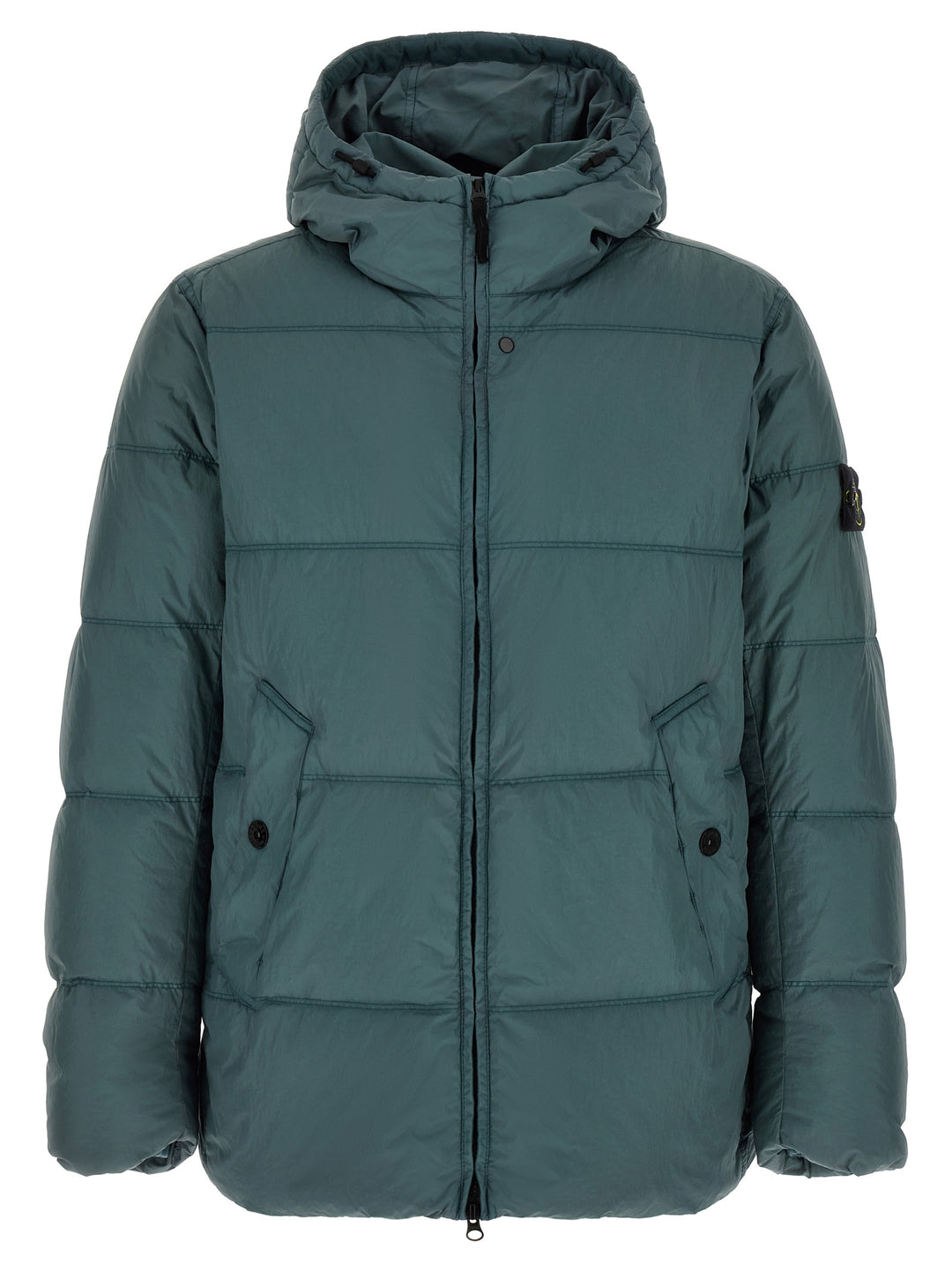Stone Island Bicolor Polyamide Full-Length Jacket