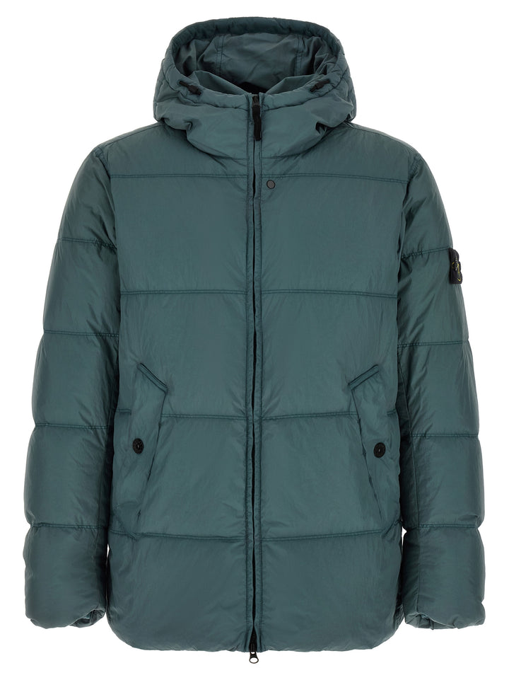 Stone Island Bicolor Polyamide Full-Length Jacket