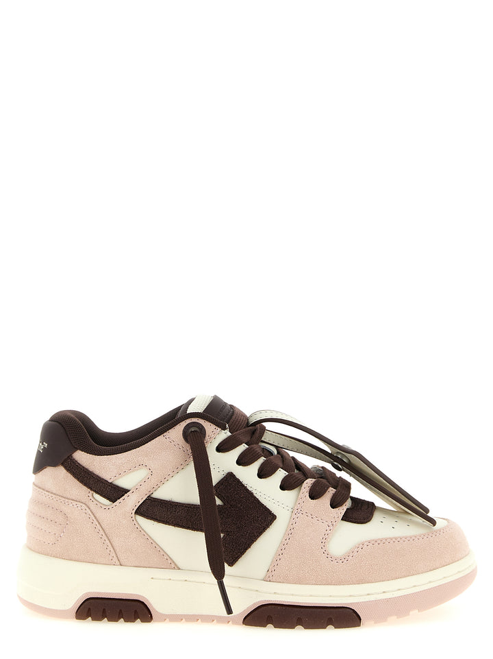 Off-White Multicolor Cowhide Low Top Sneakers