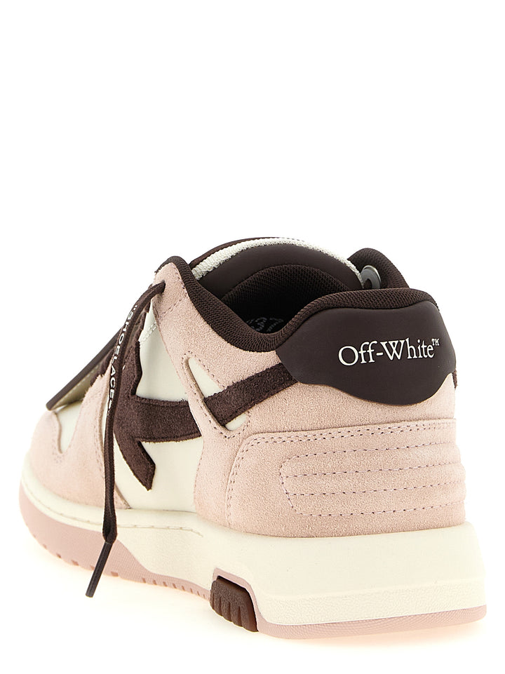 Off-White Multicolor Cowhide Low Top Sneakers
