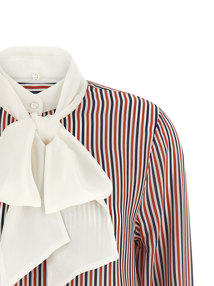 Thom Browne Multicolor Silk Blouse