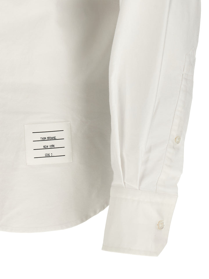 Thom Browne White Cotton Blouse