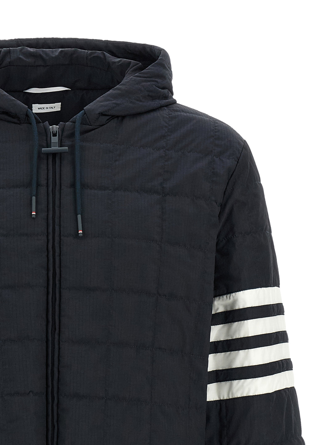 Thom Browne Blue Polyamide Shell Jacket