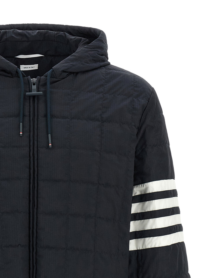 Thom Browne Blue Polyamide Shell Jacket