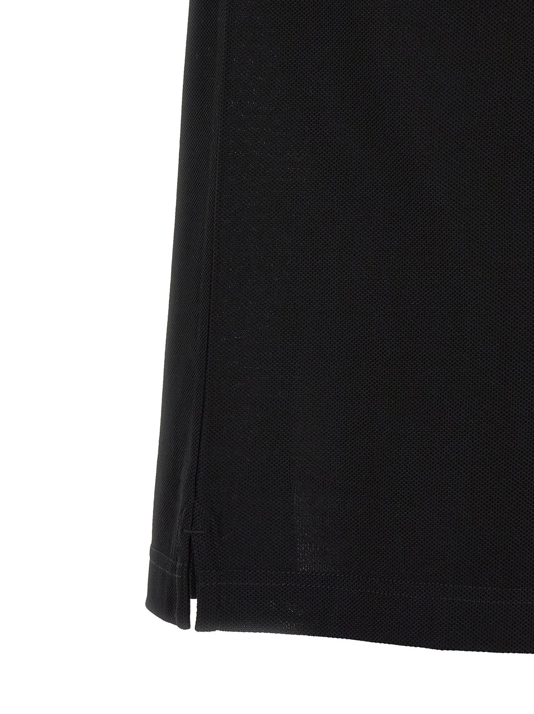 Burberry Black Cotton Polo Shirt