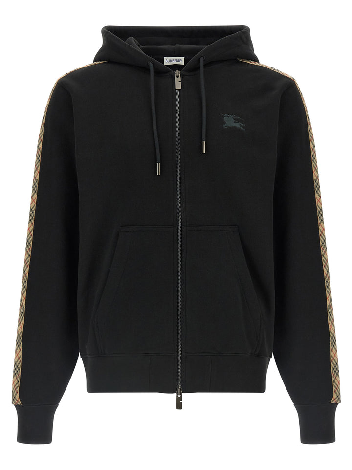 Burberry Black Cotton Sweatshirt