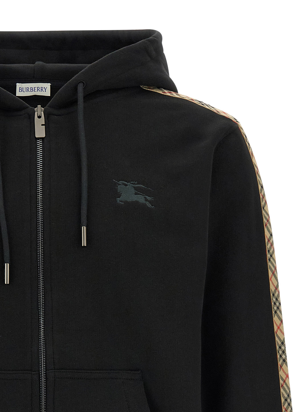 Burberry Black Cotton Sweatshirt