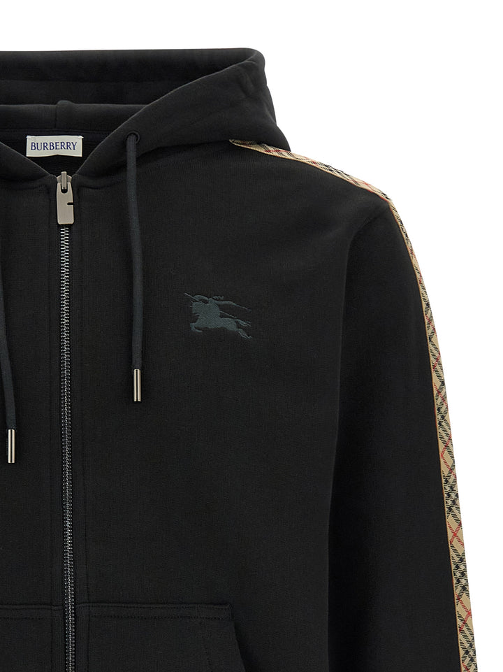 Burberry Black Cotton Sweatshirt