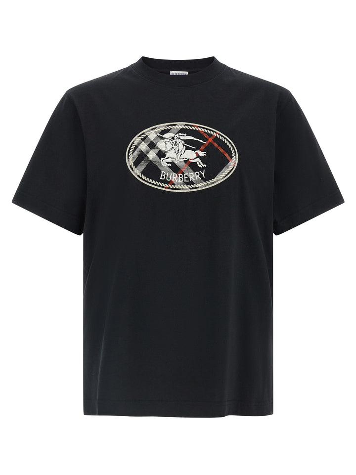 Burberry Black Cotton T-Shirt