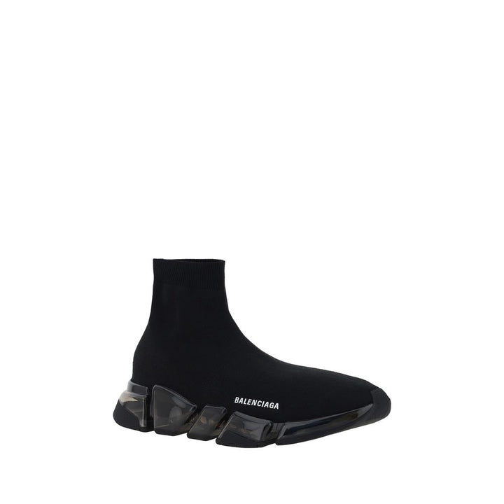 Balenciaga Black Polyester Athletic Sneakers