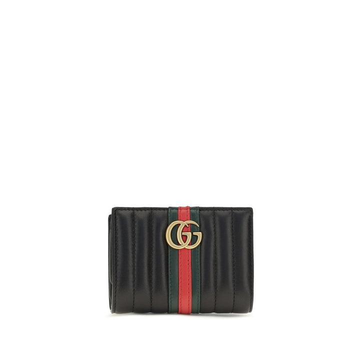Gucci Black Calf Leather Bos Taurus Wallet