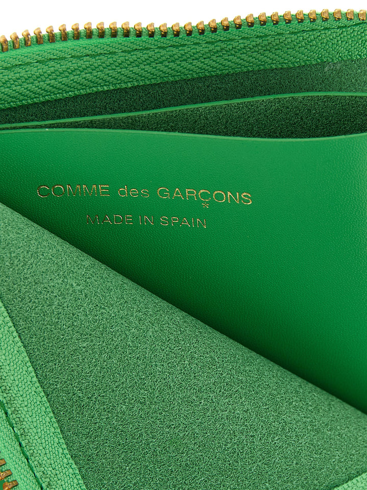 Comme Des Garçons Bicolor Calfskin Cardholder