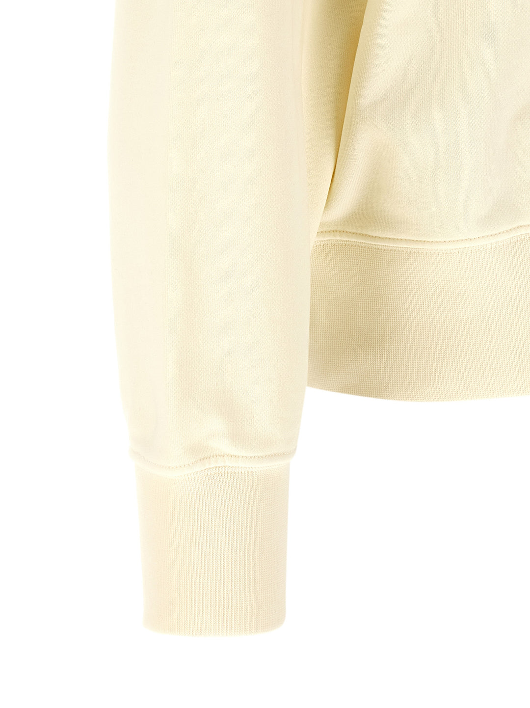 Stone Island White Cotton Sweatshirt