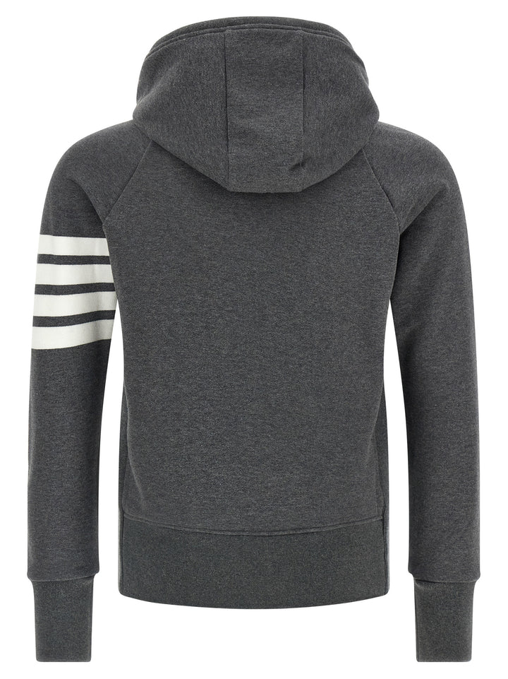 Thom Browne Gray Cotton Sweatshirt