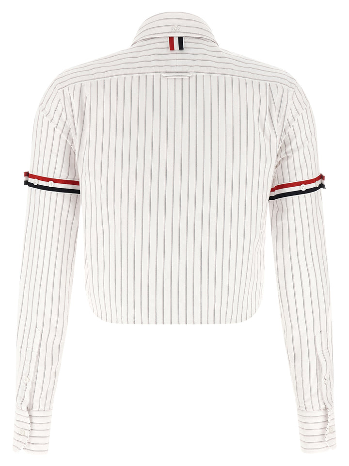 Thom Browne White Cotton Blouse