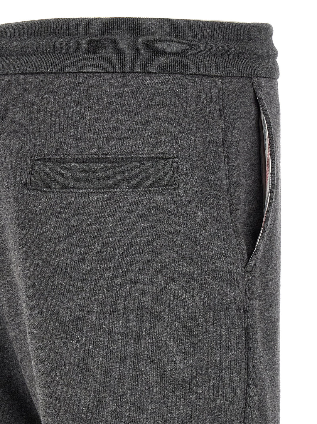 Thom Browne Gray Cotton Joggers (Workout Pants)