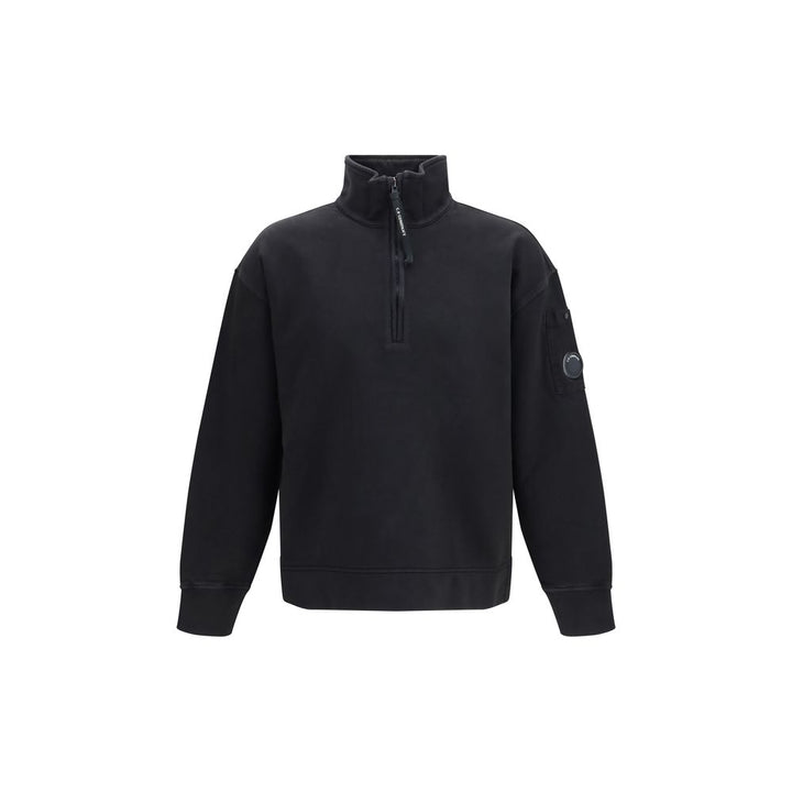 C.P. Company Black Cotton Sweatshirt