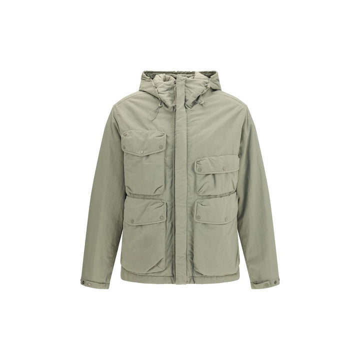 Men’s C.p. Company Gray Polyamide Full-length Jacket