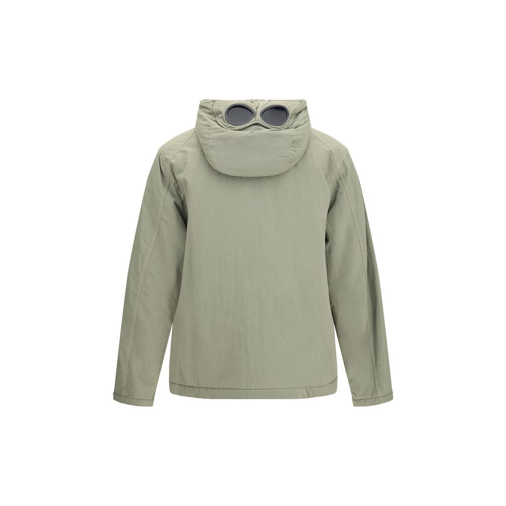 Men’s C.p. Company Gray Polyamide Full-length Jacket