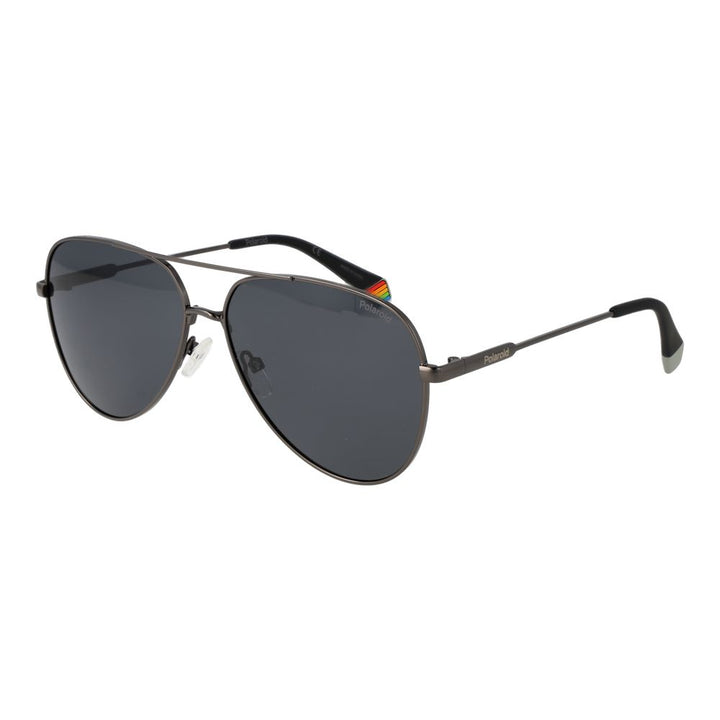 Polaroid Gray Metal Sunglasses