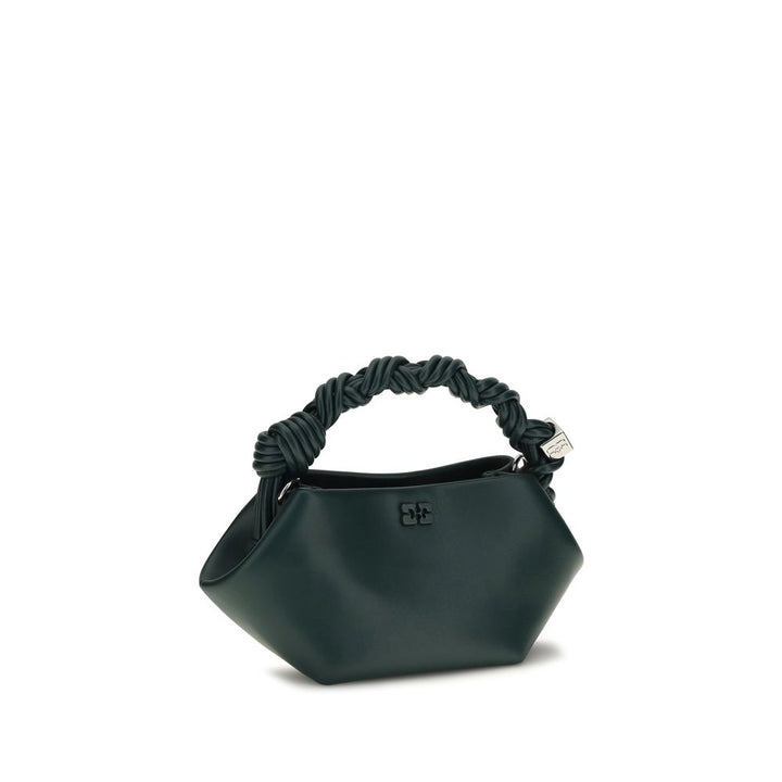 Ganni Bicolor Recycled Leather Shoulder Bag
