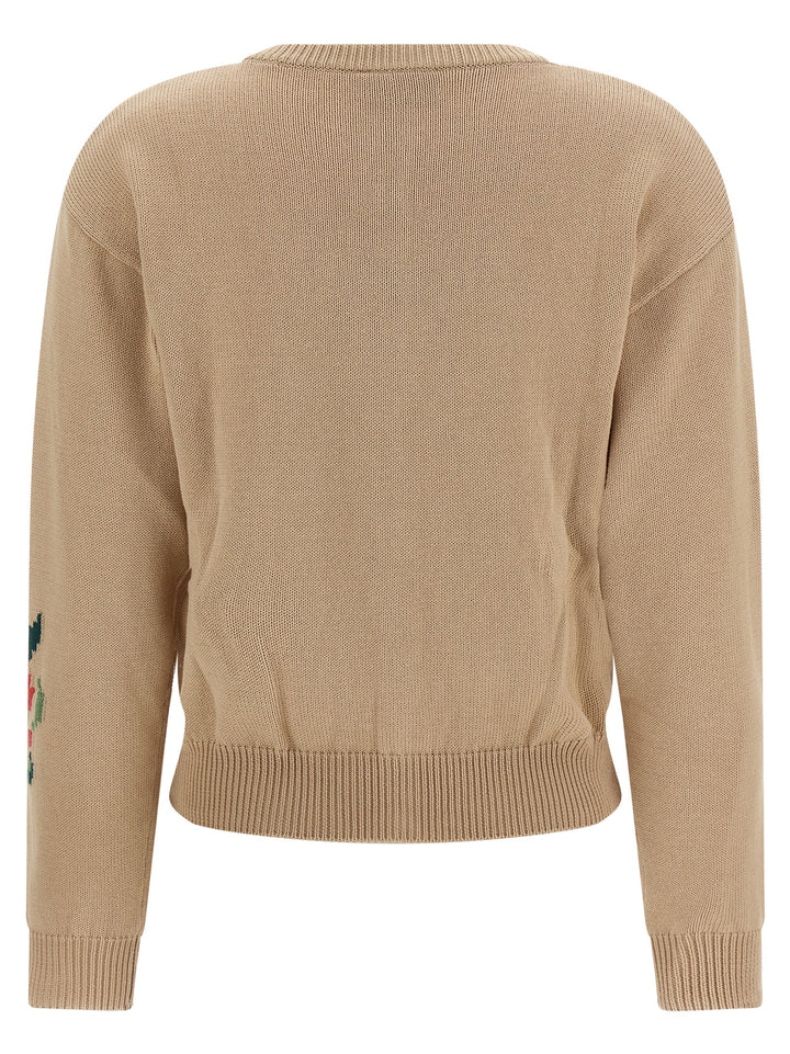 Max Mara Beige Cotton Cardigan