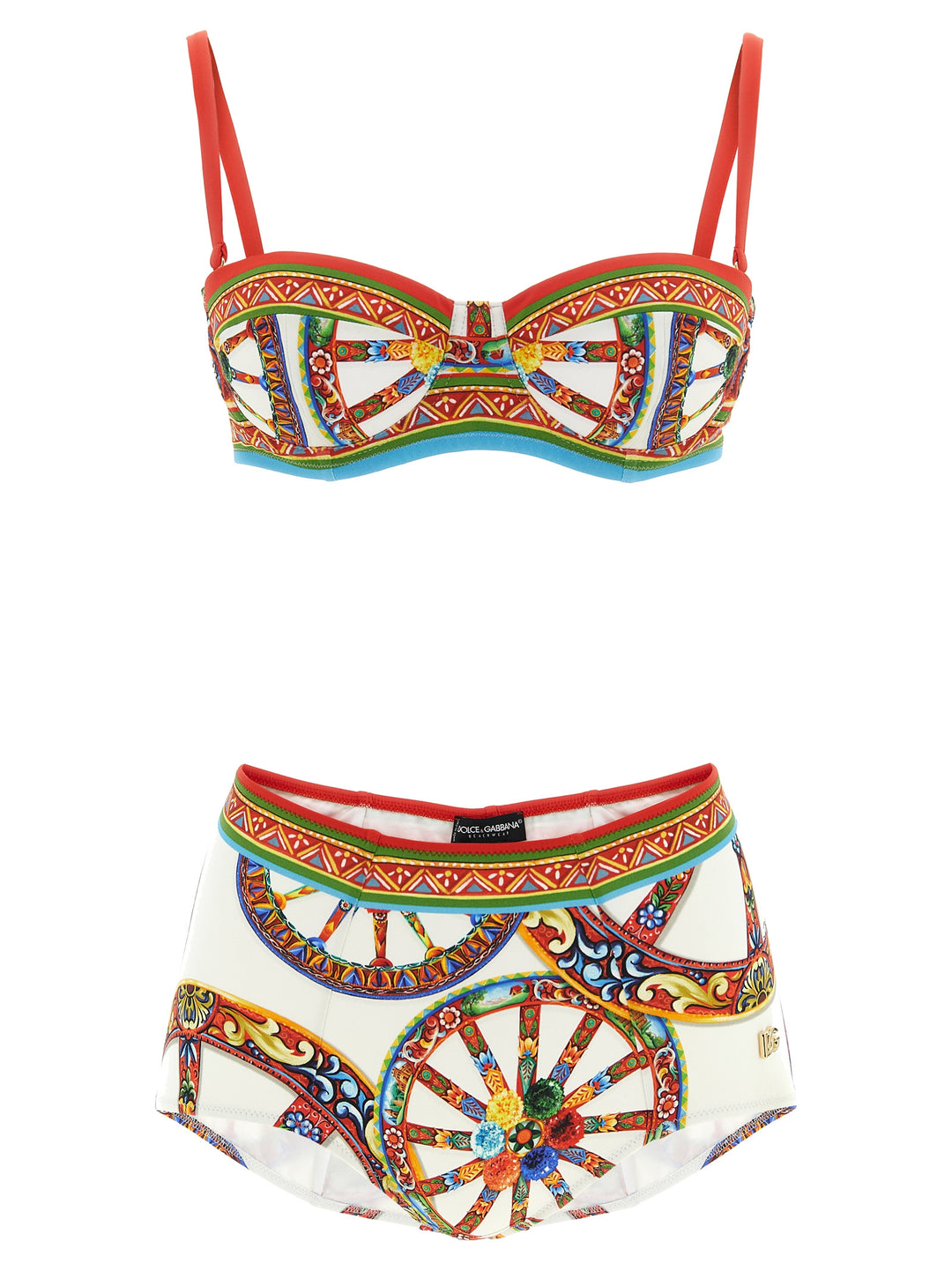 Dolce &amp; Gabbana Multicolor Polyamide Bikini