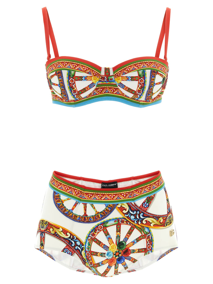 Dolce &amp; Gabbana Multicolor Polyamide Bikini