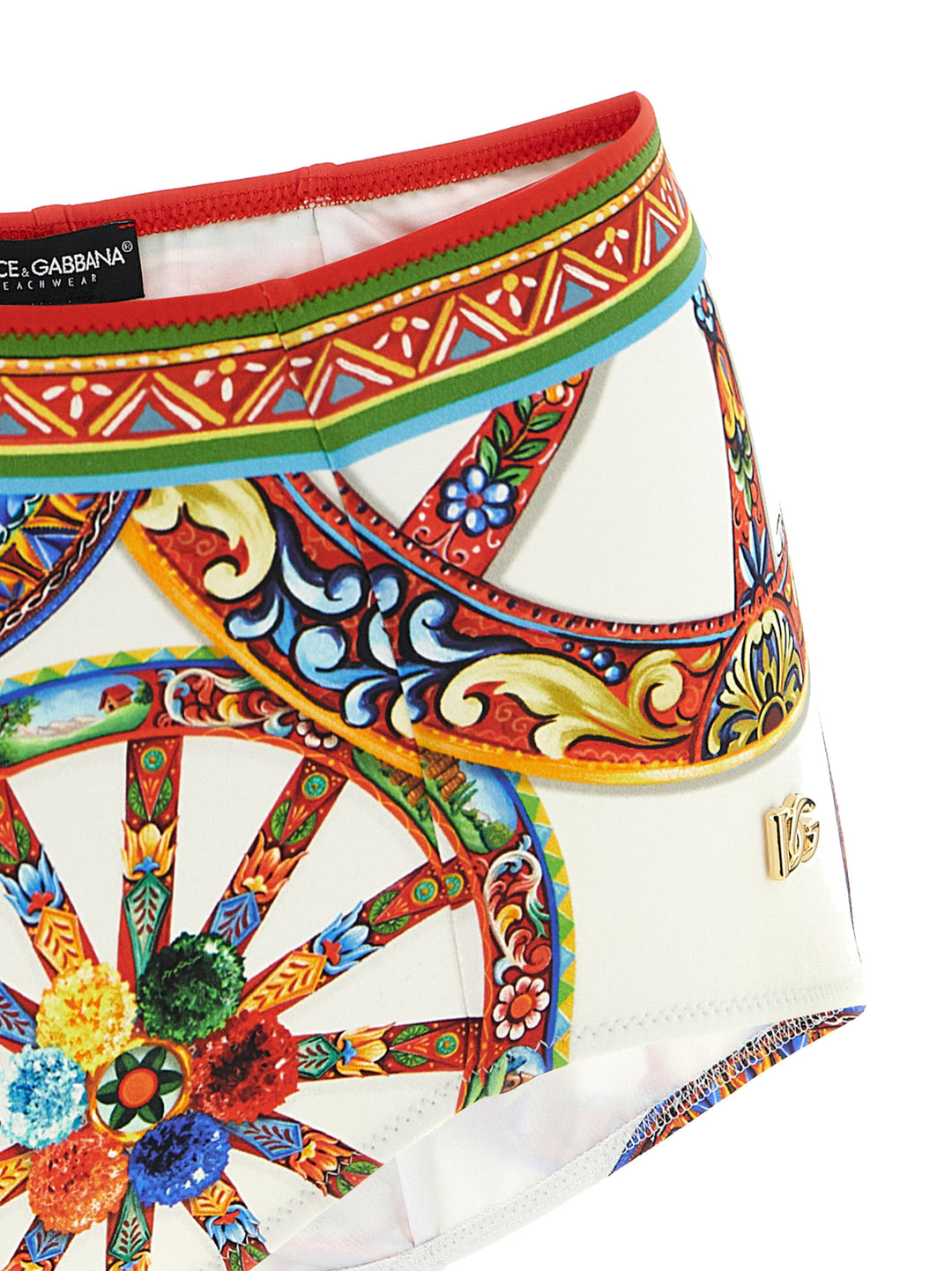 Dolce &amp; Gabbana Multicolor Polyamide Bikini