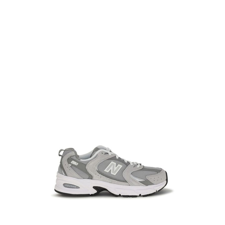 New Balance Gray Polyamide Athletic Sneakers