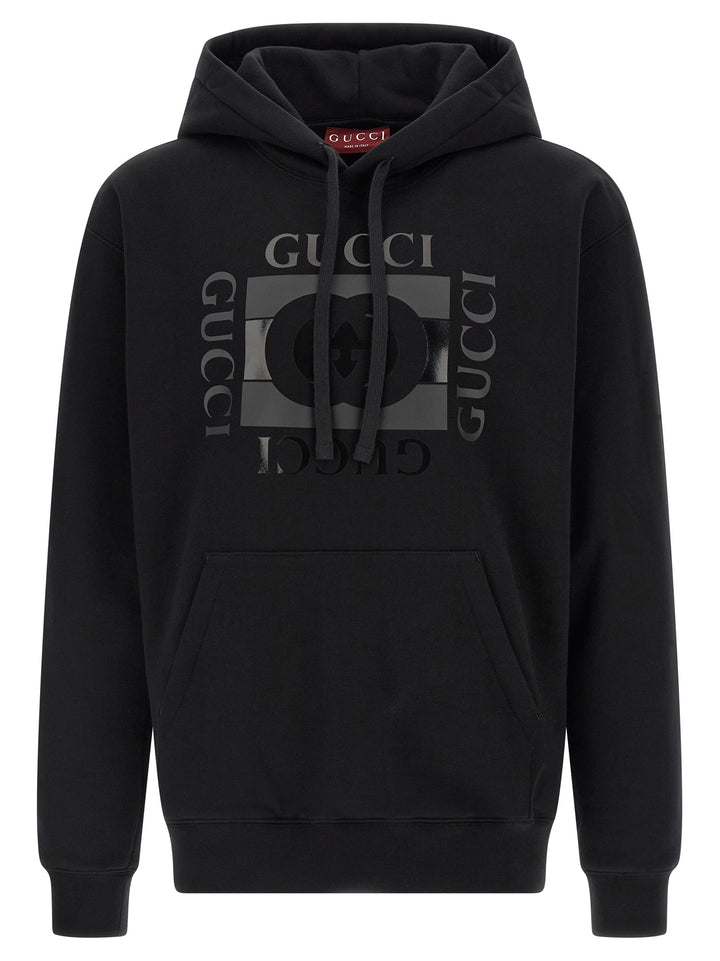 Gucci Black Cotton Sweatshirt