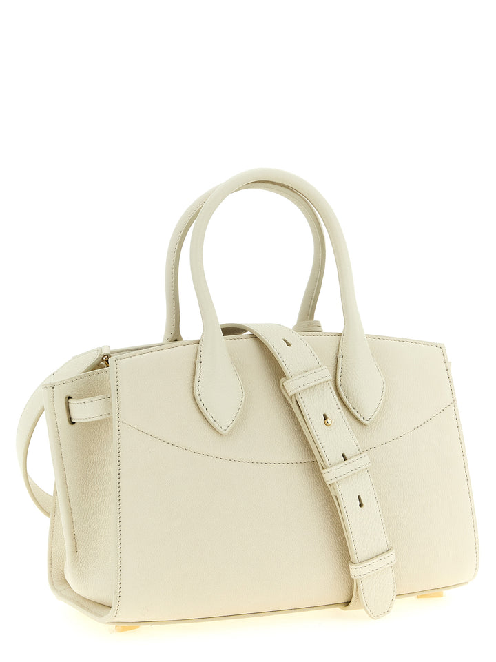 Ferragamo White Calfskin Handbag