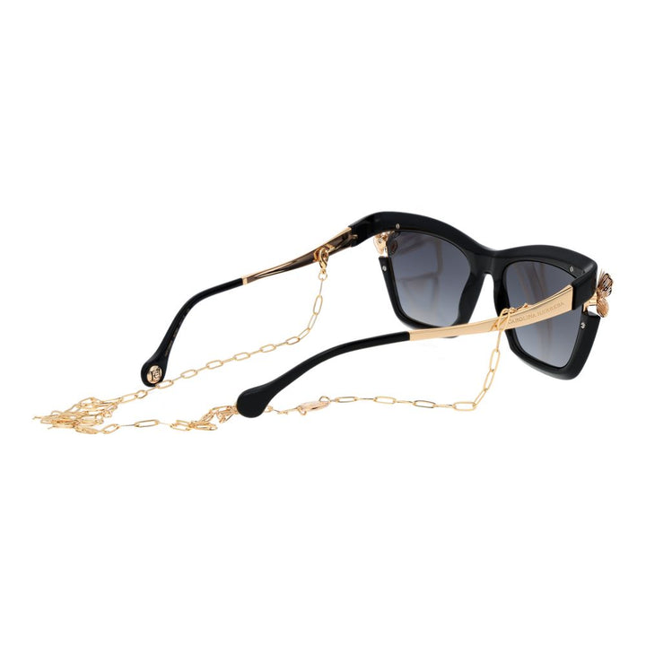 Carolina Herrera Black Polyamide Sunglasses