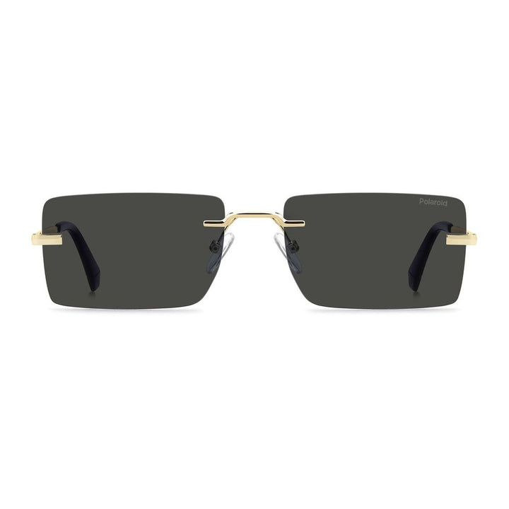 Polaroid Black Metal Sunglasses